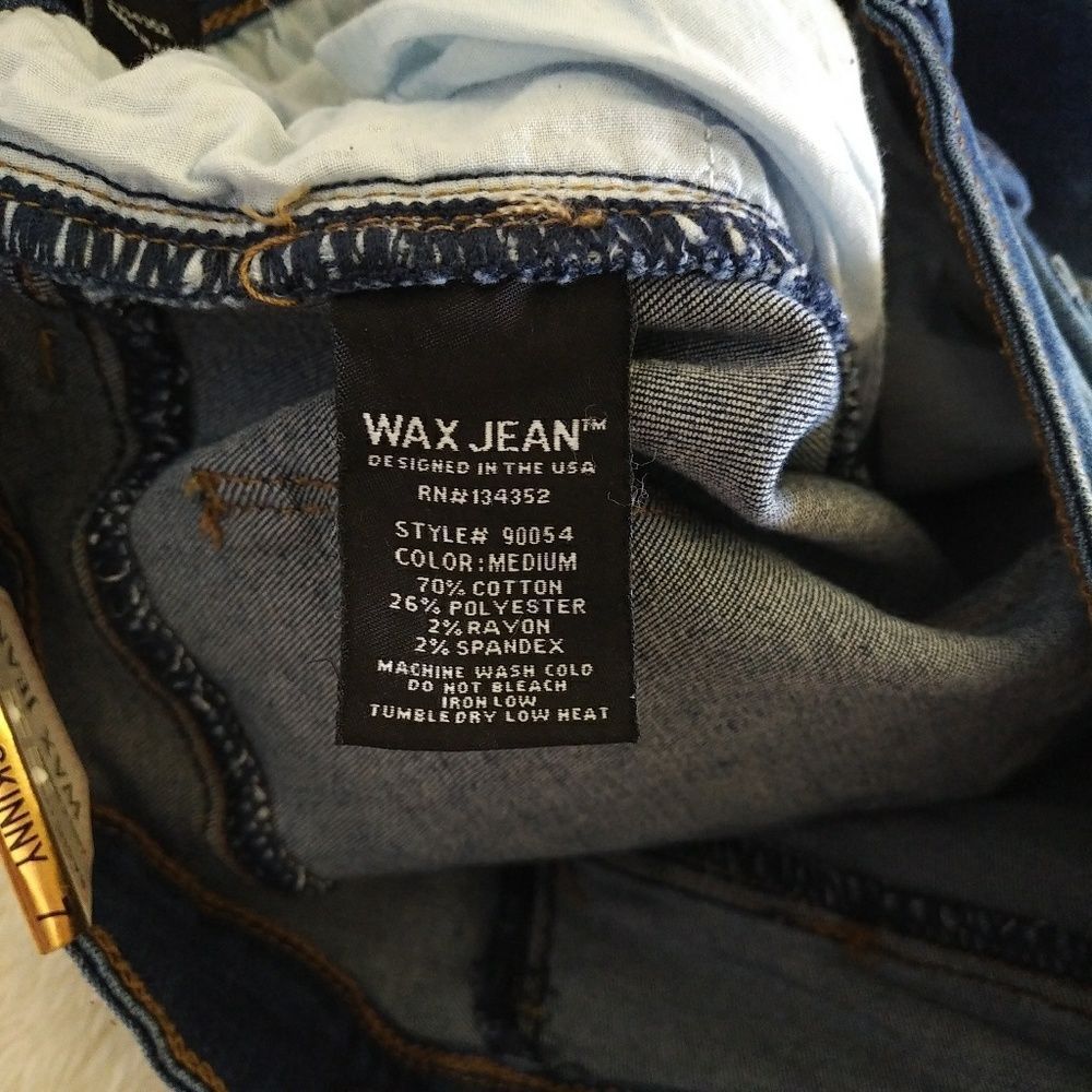 ✨️HP✨️ Wax🕯️Jean Ankle Skinny Jeans👖Sz 7 - NWT - Picture 4 of 7